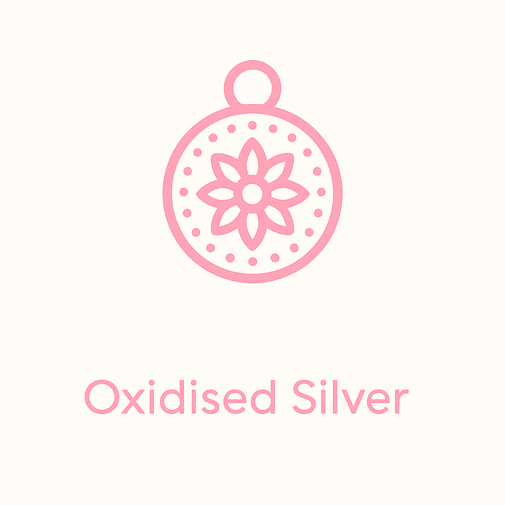 Oxidised Silver feature