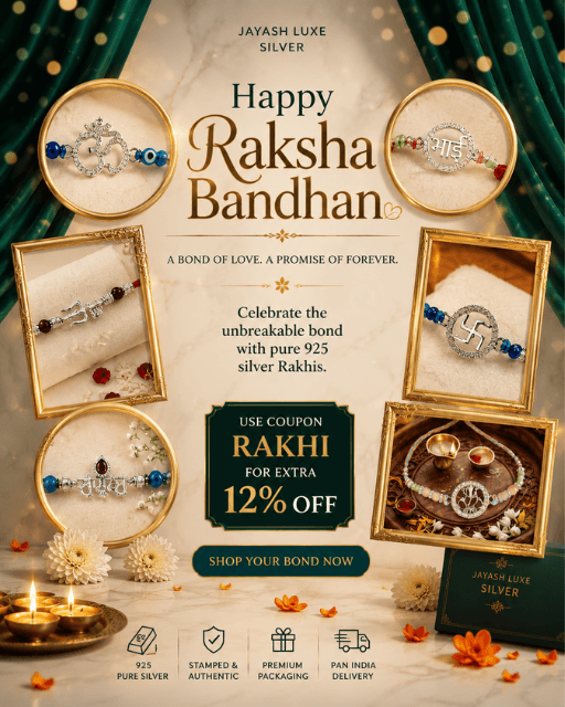 Shop the Rakhi collection in 925 silver