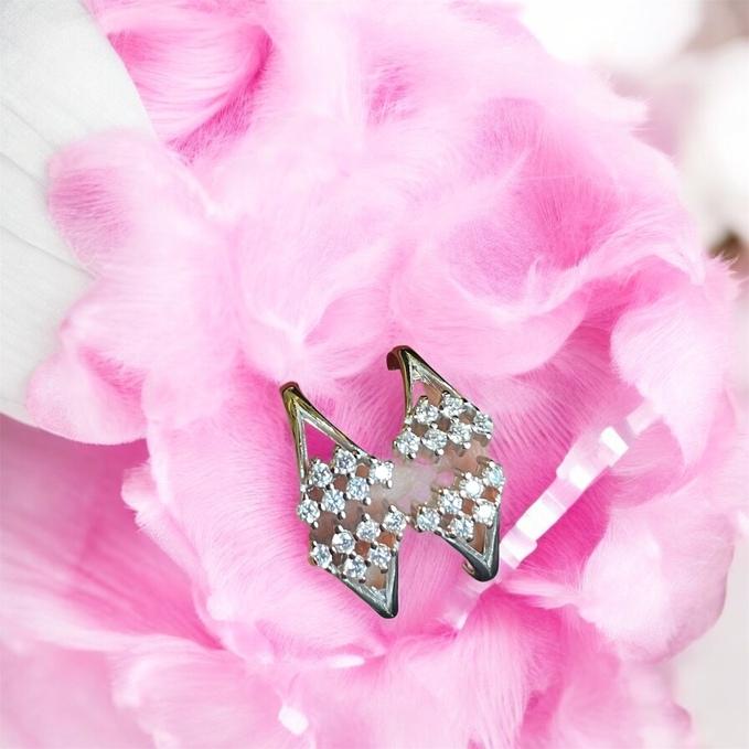 Adjustable Toe Rings In Silver & Rose Gold (1 Set) — 925 silver, image 1