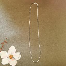 Elegant 925 Sterling Silver Beaded Chain – Unisex Daily Wear thumbnail 2