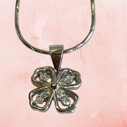 Elegant Four-leaf Clover Pendant – 925 Sterling Silver Necklace thumbnail 5