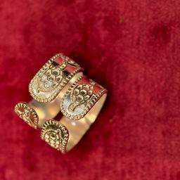 Auspicious Tortoise Engraved 925 Sterling Silver Toe Ring thumbnail 3