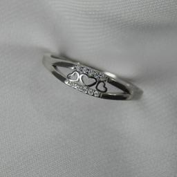 Eternal Love Silver Heart Ring thumbnail 3