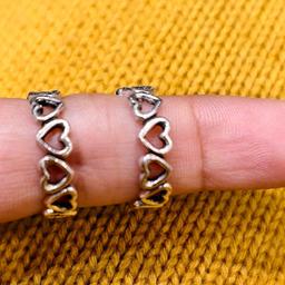 Eternal Heart Silver Toe Ring thumbnail 4
