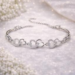 The Timeless Bond Infinity & Heart Bracelet thumbnail 1