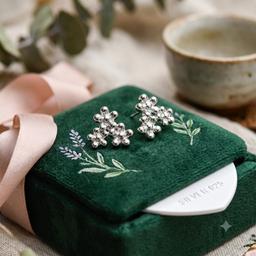 Little Flora 925 Silver Studs thumbnail 1