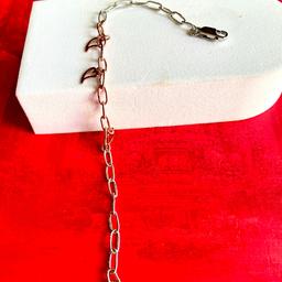 Dual-tone 92.5 Silver Chain Bracelet With Italian Lock thumbnail 3