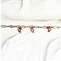 Dual-tone 92.5 Silver Chain Bracelet With Italian Lock thumbnail 5